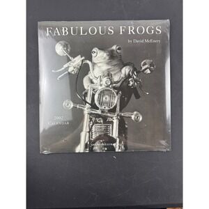 Fabulous Frogs 2002 Wall Calendar David McEnery Graphique de France Vintage New